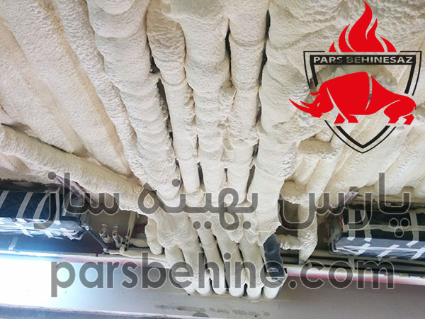 عایق کاری صوتی و حرارتی لوله های ساختمانی با فوم پاششی پلی یورتان عایق کاری صوتی و حرارتی لوله های ساختمانی با فوم پاششی پلی یورتان