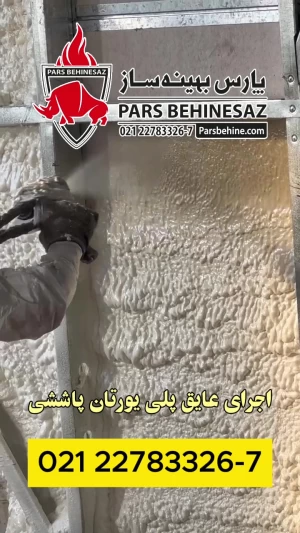 فوم پاششی پلی یورتان عایق حرارتی و صوتی ساختمان، سازه های LSF